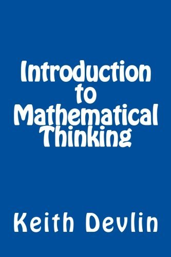 Cover for Keith Devlin · Introduction to Mathematical Thinking (Taschenbuch) (2012)