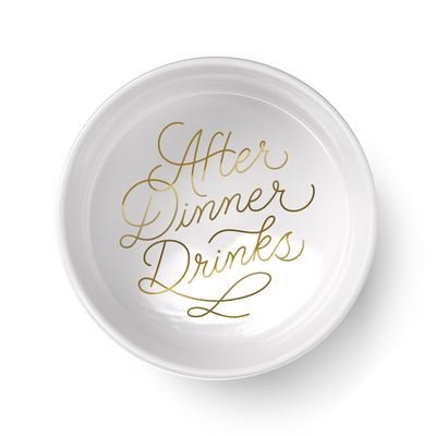 After Dinner Drinks Water Bowl - Brass Monkey - Merchandise - Galison - 9780735373631 - 3. februar 2022