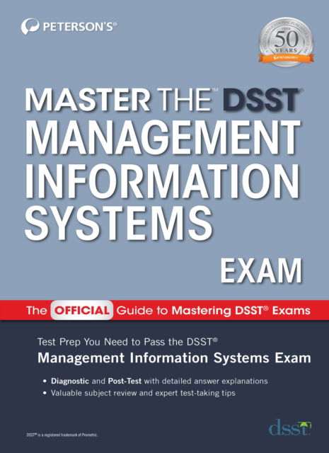 Cover for Peterson's · Master the DSST Management Information Systems Exam (Paperback Book) (2021)