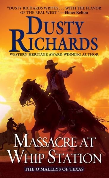 Cover for Dusty Richards · Massacre at Whip Station (Paperback Bog) (2020)