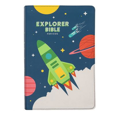 Cover for Csb Bibles By Holman · CSB Explorer Bible for Kids, Blast Off LeatherTouch (Lederbuch) (2022)