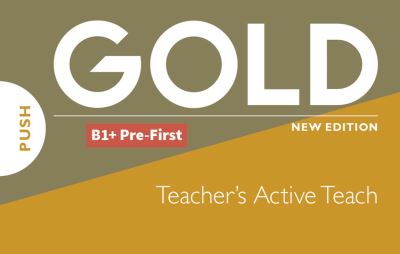 Cover for Lynda Edwards · Gold B1+ Pre-First New Edition Teacher's ActiveTeach USB - Gold (CD-ROM) (2019)