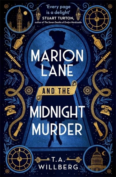 Cover for T.A. Willberg · Marion Lane and the Midnight Murder: An Inquirers Mystery (Inbunden Bok) (2021)