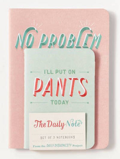 Cover for Lauren Hom · Daily Dishonesty: The Daily Note (Set of 3 Notebooks) (Papirvare) (2015)