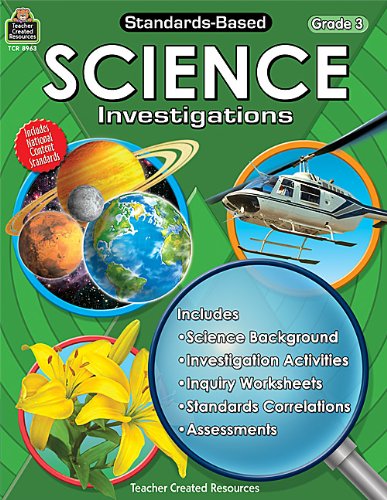 Cover for Robert W. Smith · Standards-based Science Investigations, Grade 3 (Paperback Book) [1st edition] (2008)