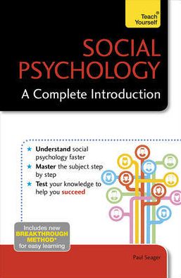 Cover for Paul Seager · Social Psychology: A Complete Introduction: Teach Yourself (Paperback Book) (2014)