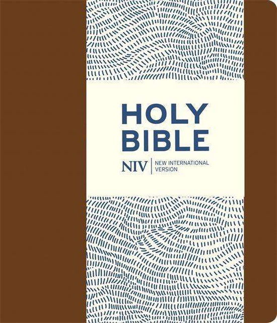 Cover for New International Version · NIV Journalling Brown Imitation Leather Bible with Clasp - New International Version (Taschenbuch) (2020)