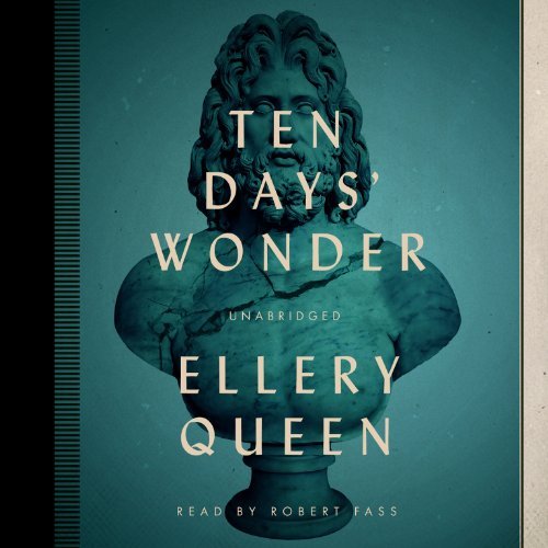 Cover for Ellery Queen · Ten Days' Wonder (Ellery Queen Mysteries -1948) (Library Edition) (Audiobook (CD)) [Library, Unabridged Library edition] (2014)
