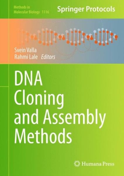 Cover for Svein Valla · DNA Cloning and Assembly Methods - Methods in Molecular Biology (Hardcover Book) [2014 edition] (2014)
