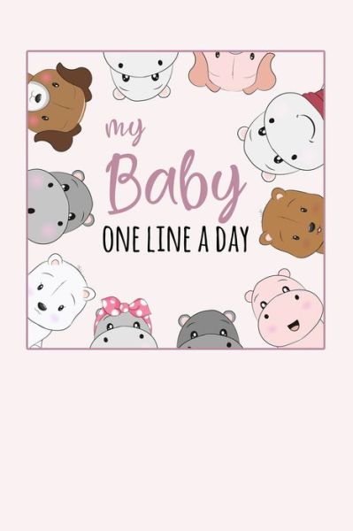 Cover for Dadamilla Design · My Baby One Line a Day (Paperback Bog) (2018)