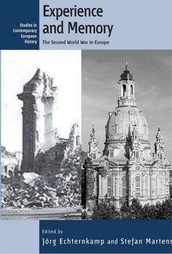 Cover for Zweite Weltkrieg in Europa English · Experience and Memory: The Second World War in Europe - Studies in Contemporary European History (Inbunden Bok) (2010)