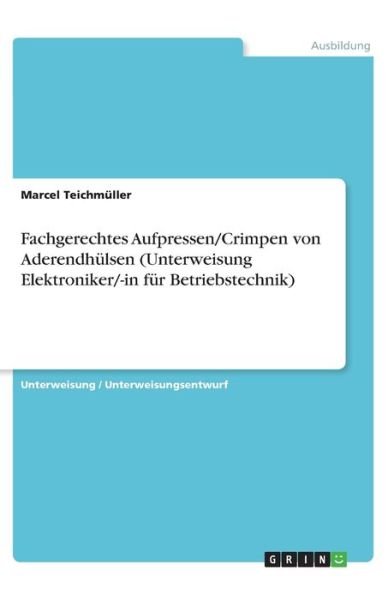 Cover for Teichmüller · Fachgerechtes Aufpressen/Cr (Book)