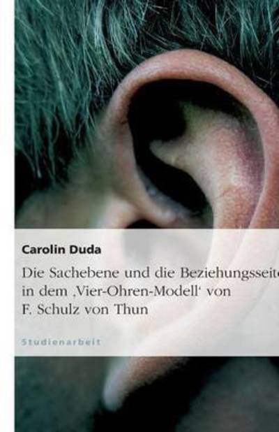 Cover for Duda · Die Sachebene und die Beziehungsse (Book) [German edition] (2008)