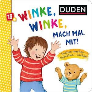 Cover for Carla Häfner · Duden 18+: Winke, winke, mach mal mit! (Board book) (2022)