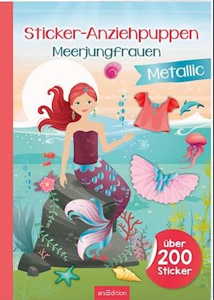 Cover for Eva Schindler · Sticker-Anziehpuppen Metallic  Meerjungfrauen (Bok) (2023)