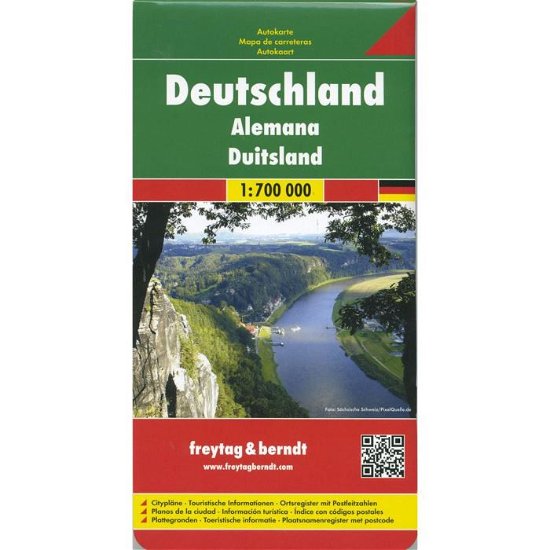 Cover for Freytag-berndt Und Artaria Kg · Freytag Berndt Autokt. Deutschland (Buch)