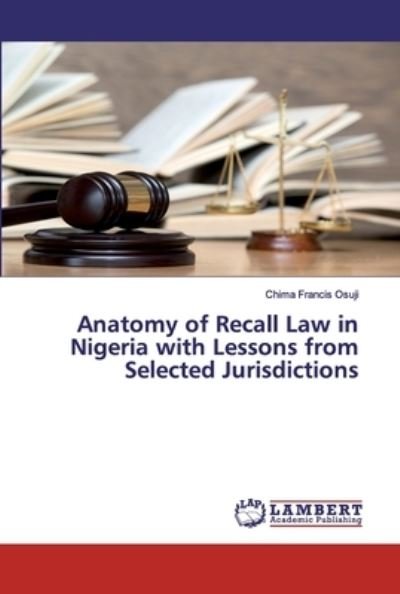 Cover for Osuji · Anatomy of Recall Law in Nigeria (Book) (2020)