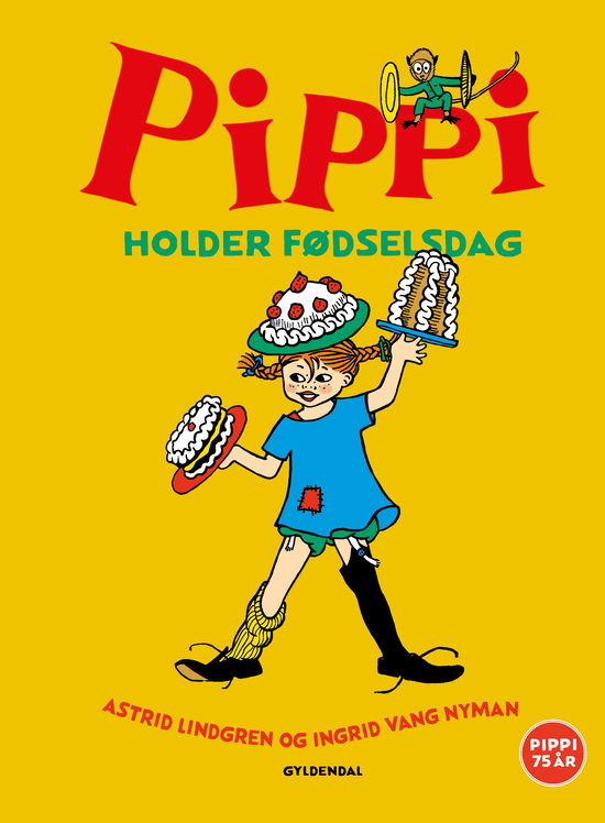 Astrid Lindgren: Pippi holder fødselsdag - Astrid Lindgren - Bøger - Gyldendal - 9788702296631 - 14. maj 2020