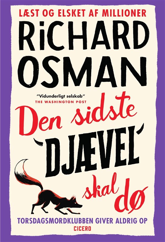 Cover for Richard Osman · Torsdagsmordklubben: Den sidste djævel skal dø (Bound Book) [1. Painos] (2024)