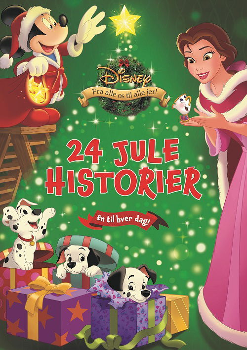 Cover for Karrusel Forlag · Disney Julekalender: Disney Julekalenderbog (Hardcover Book) [1st edition] (2019)