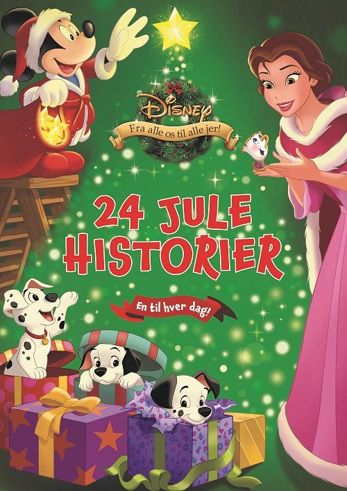 Cover for Karrusel Forlag · Disney Julekalender: Disney Julekalenderbog (Innbunden bok) [1. utgave] (2019)