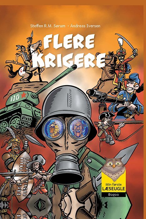 Cover for Steffen R.M. Sørum · Min første læseugle: Flere Krigere (Hardcover Book) [1. Painos] (2023)