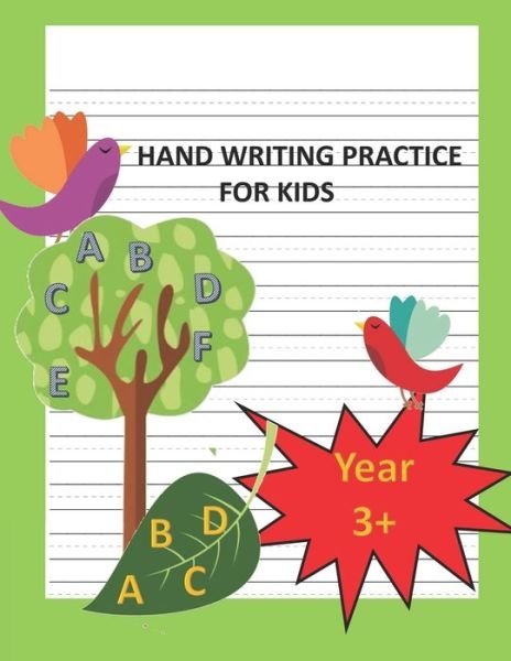 Cover for Tysha Laila · Handwriting Practice For Kids (Paperback Book) (2021)
