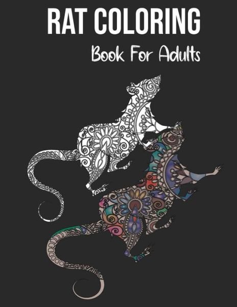 Cover for Essaa Essaa · Rat Coloring Book For Adults (Paperback Book) (2021)