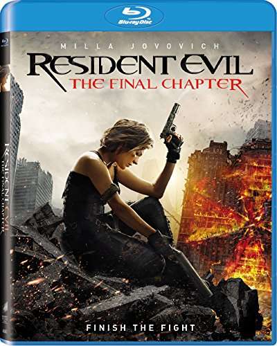 Cover for Resident Evil: Final Chapter (Blu-ray) (2017)