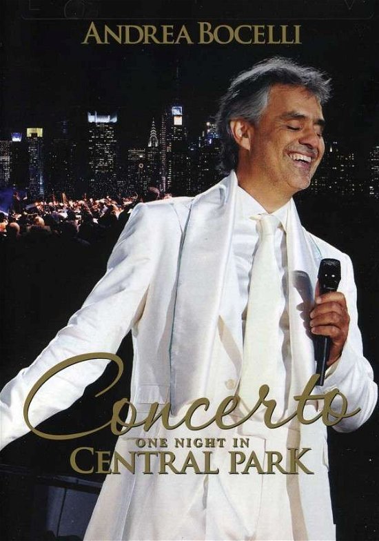 Cover for Andrea Bocelli · Concerto One Night in Central Park (DVD) (2012)