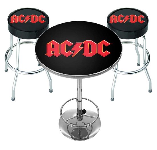Logo Bar Set (Table & 2 X Bar Stools) - AC/DC - Mercancía - ROCK SAX - 0712198719632 - 1 de junio de 2021