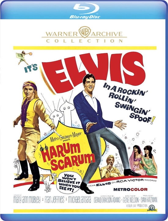 Cover for Harum Scarum (Blu-Ray) (2024)