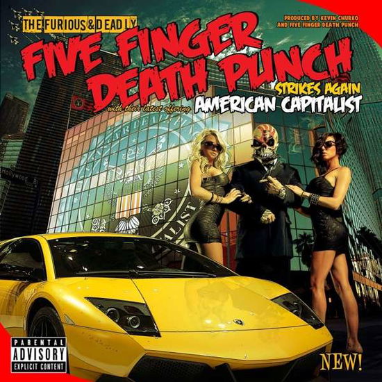 Cover for Five Finger Death Punch · American Capitalist (CD) [Deluxe edition] (2018)