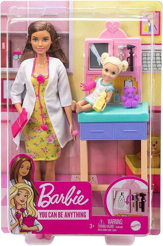 Barbie Pediatrician Playset Brunette - Barbie - Merchandise - Barbie - 0887961918632 - 1. November 2020