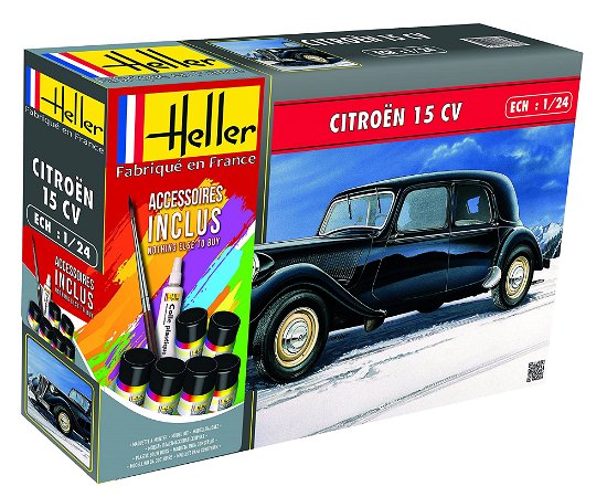 Cover for Heller · 1/24 Starter Kit Citroen 15 Cv (Toys)