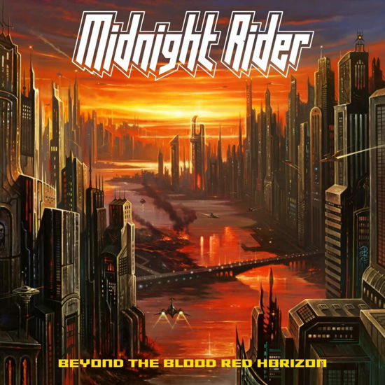 Cover for Midnight Rider · Beyond the Blood Red Horizon (Red Vinyl) (LP) (2022)