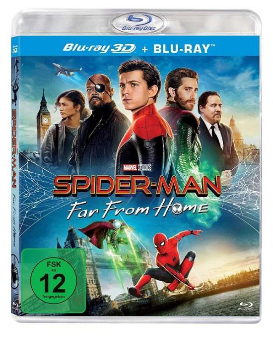 Spider-man: Far From Home (3d & 2d Blu-ray) - Movie - Films -  - 4030521756632 - 14 novembre 2019