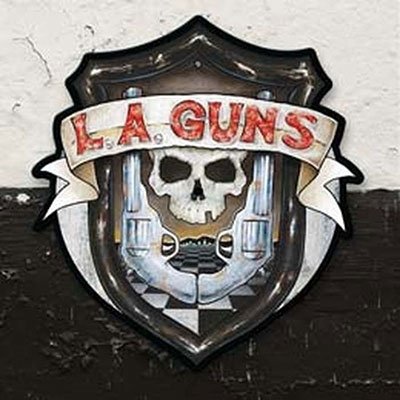 Cover for La Guns · Knock Me Down (Shaped Picture Disc) (12&quot;) (2022)