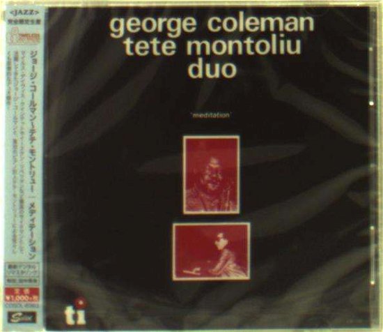 Meditation - Coleman George / Mont Tete - Musik - Solid Timeless - 4526180355632 - 23. november 2015