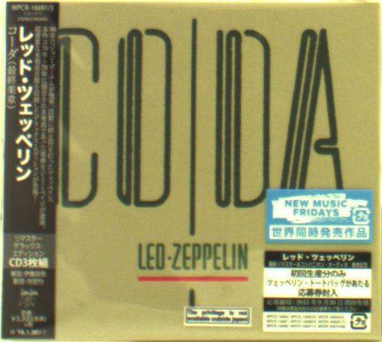 Cover for Led Zeppelin · Coda (CD) [Deluxe edition] (2015)