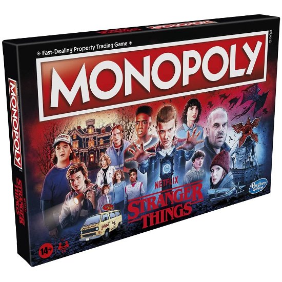 Cover for Hasbro · Monopoly Stranger Things (SPEL)