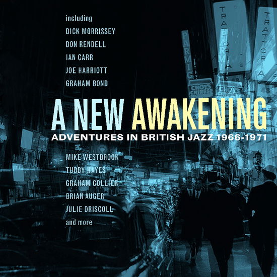 Cover for New Awakening: Adventures in British Jazz 1966-71 · A New Awakening - Adventures In British Jazz 1966-197 (CD) (2025)