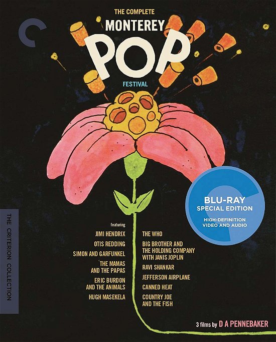 Cover for Complete Monterey Pop Festival (Blu-ray) (2017)