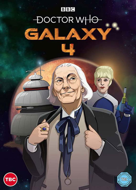 Cover for Doctor Who Galaxy 4 · Doctor Who Animated - Galaxy 4 (DVD) (2021)