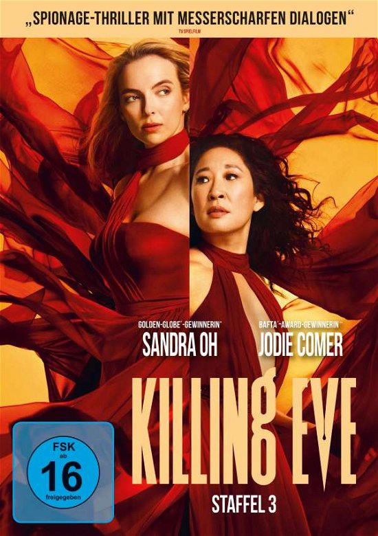 Cover for Sandra Oh,jodie Comer,fiona Shaw · Killing Eve-staffel 3 (DVD) (2020)