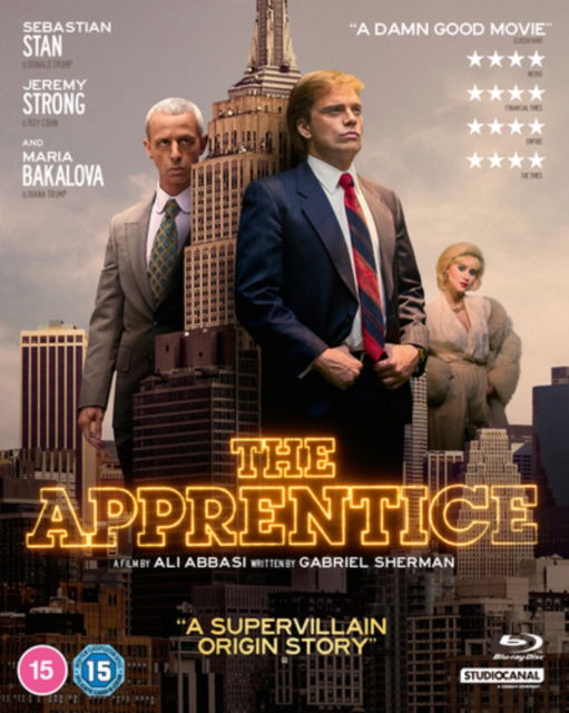 Cover for The Apprentice BD · The Apprentice (Blu-Ray) (2024)