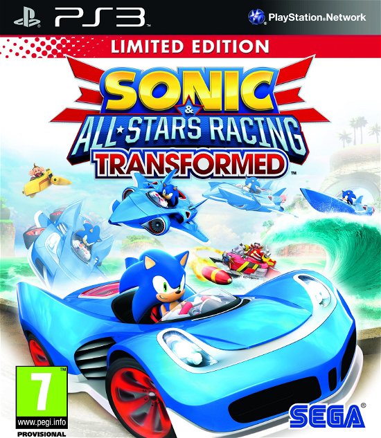 Sonic All-Star Racing: Transformed Limited Edition - Sega Games - Spil - Sega - 5055277019632 - 16. november 2012