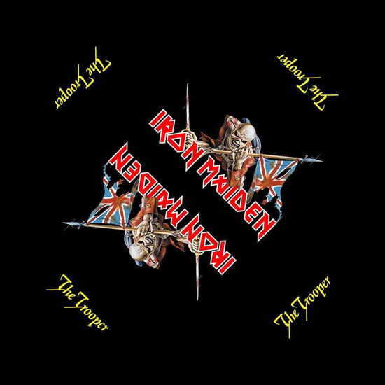 Iron Maiden Unisex Bandana: The Trooper - Iron Maiden - Koopwaar - Unlicensed - 5055339728632 - 