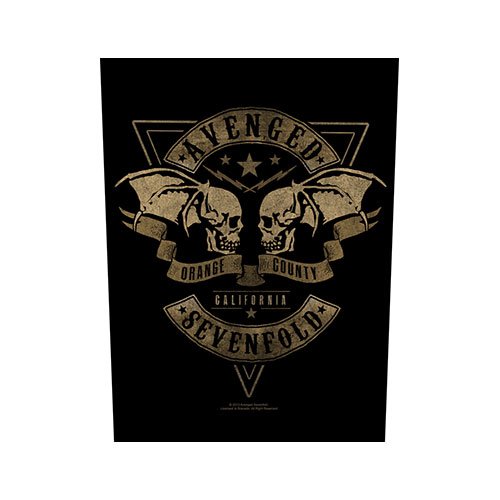 Cover for Avenged Sevenfold · Orange County (Backpatch) (Patch) [Black edition] (2020)