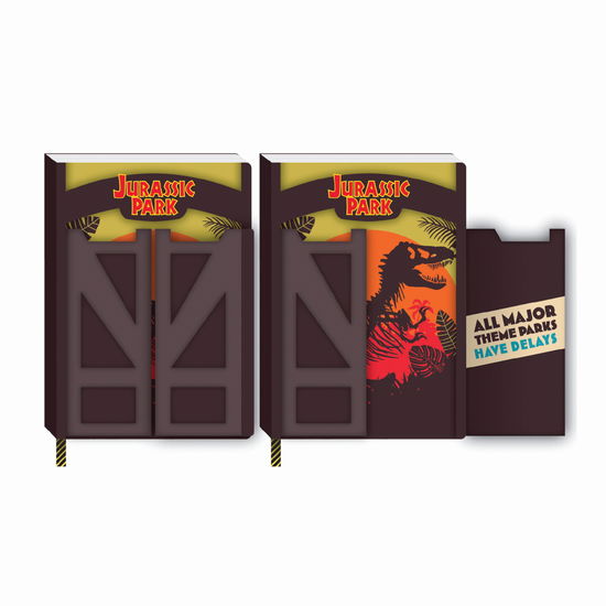 Cover for Jurassic Park: Half Moon Bay · Gates (A5 Notebook / Quaderno) (MERCH)